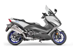 מערכת פליטה Akrapovic Racing Line טיטניום לימאהה TMAX 530 2017 ואילך – תמונה 3