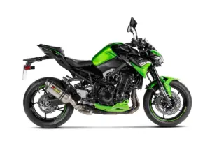 סליפ-און Akrapovic טיטניום לקוואסאקי Z900 2020 ואילך – תמונה 2