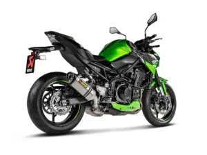סליפ-און Akrapovic טיטניום לקוואסאקי Z900 2020 ואילך – תמונה 3