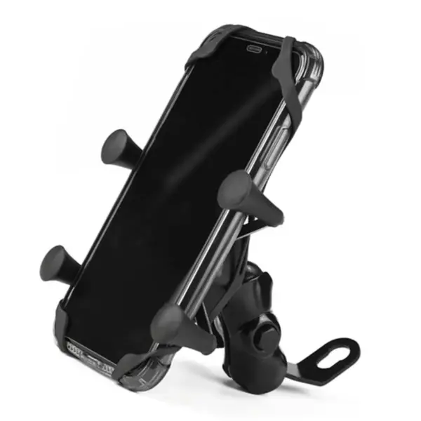 מעמד טלפון לאופנוע Gadgit X-Grip עם USB