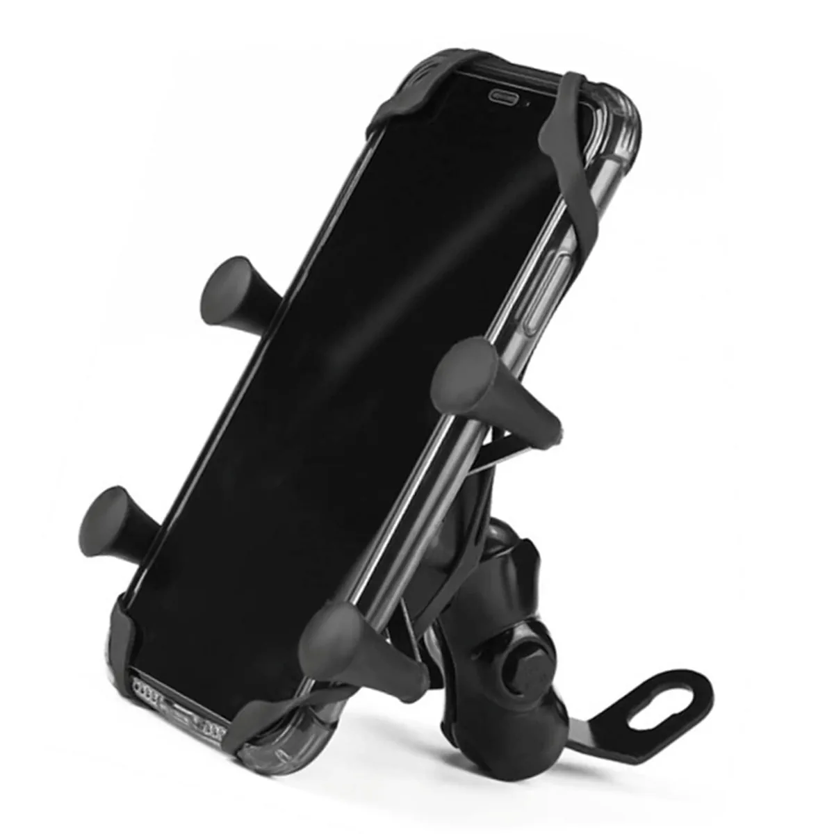 מעמד טלפון לאופנוע Gadgit X-Grip עם USB מעמד טלפון לאופנוע Gadgit X-Grip עם USB