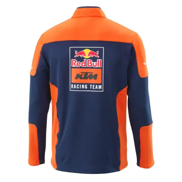 סווטשירט חצי רוכסן KTM Replica Team Halfzip Sweater כחול-כתום – תמונה 2