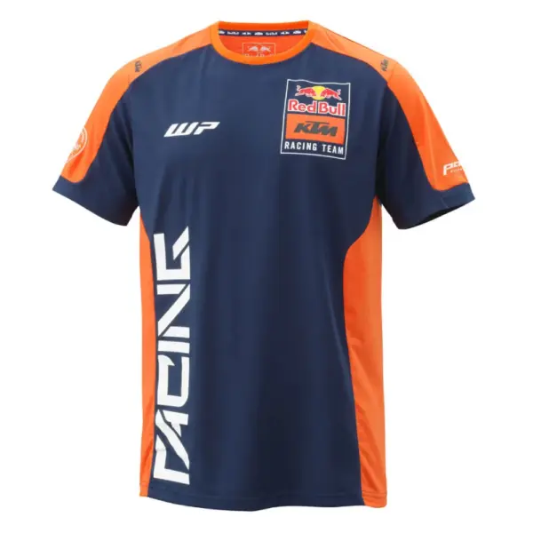 חולצת טי KTM Replica Team בצבע כחול-כתום