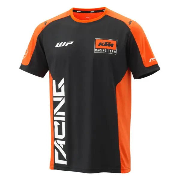 חולצת טי KTM Team בצבע שחור-כתום