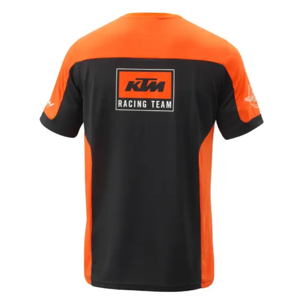 חולצת טי KTM Team T-Shirt שחור-כתום – תמונה 2