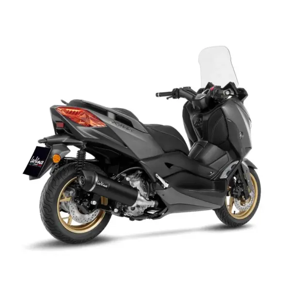 משתיק סליפ-און LeoVince NERO לימאהה X-MAX 300 2021-2024 – תמונה 2
