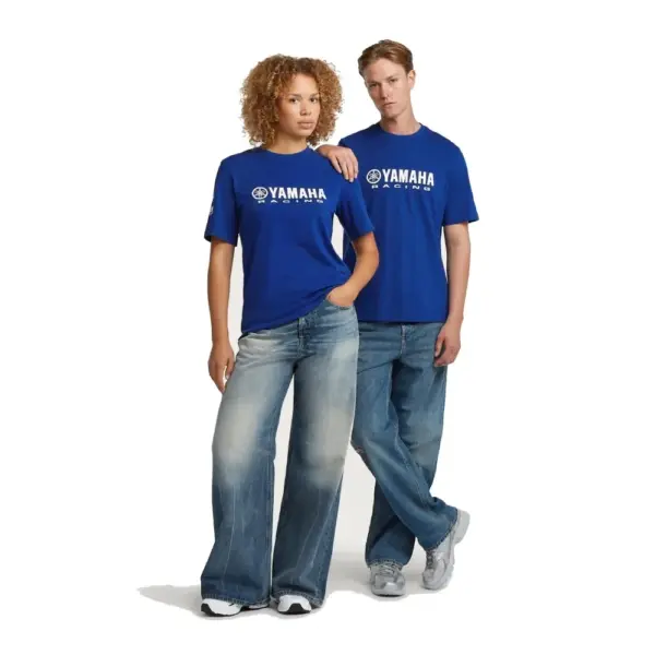 חולצת טי ימאהה Yamaha Paddock Blue Cante בצבע כחול