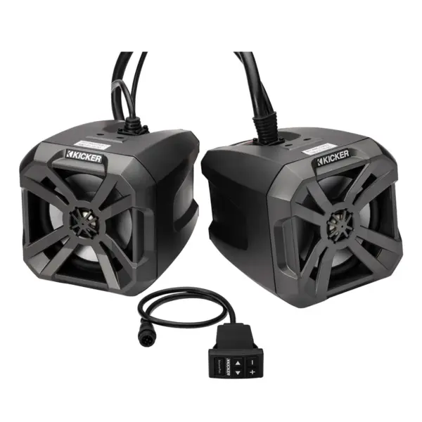 זוג רמקולים KICKER 48BTCAN65 עם תאורת RGB