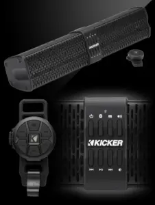 סאונד בר KICKER KPB1 PowerBar עם שלט