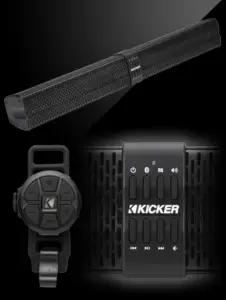 סאונד בר KICKER KPB2 PowerBar עם שלט