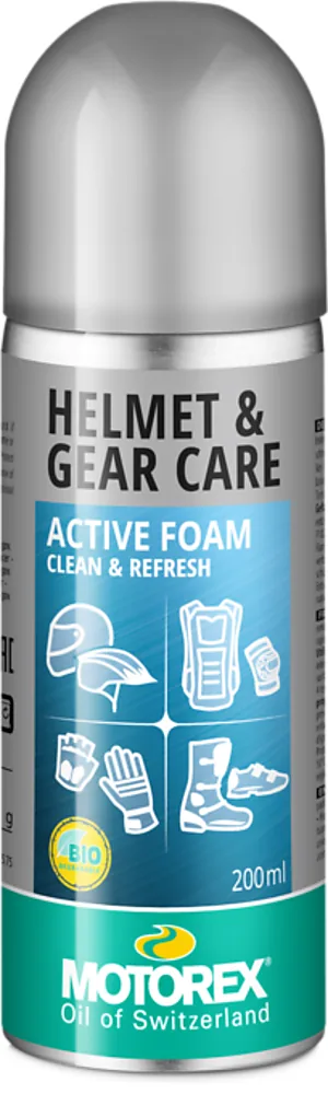 תרסיס מוטורקס MOTOREX Helmet & Gear Care 200 מ"ל לניקוי קסדה
