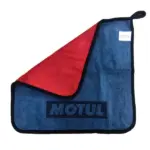 מטלית מיקרופייבר לייבוש מוטול MOTUL 30x30 ס"מ כחול/אדום – תמונה 2