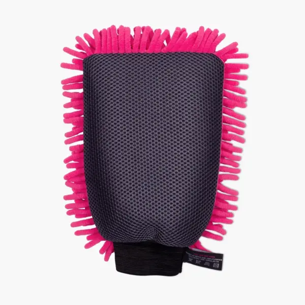 כפפת רחצה מיקרופייבר דו-צדדית מאק אוף MUC-OFF 2 in 1 Chenille – תמונה 2