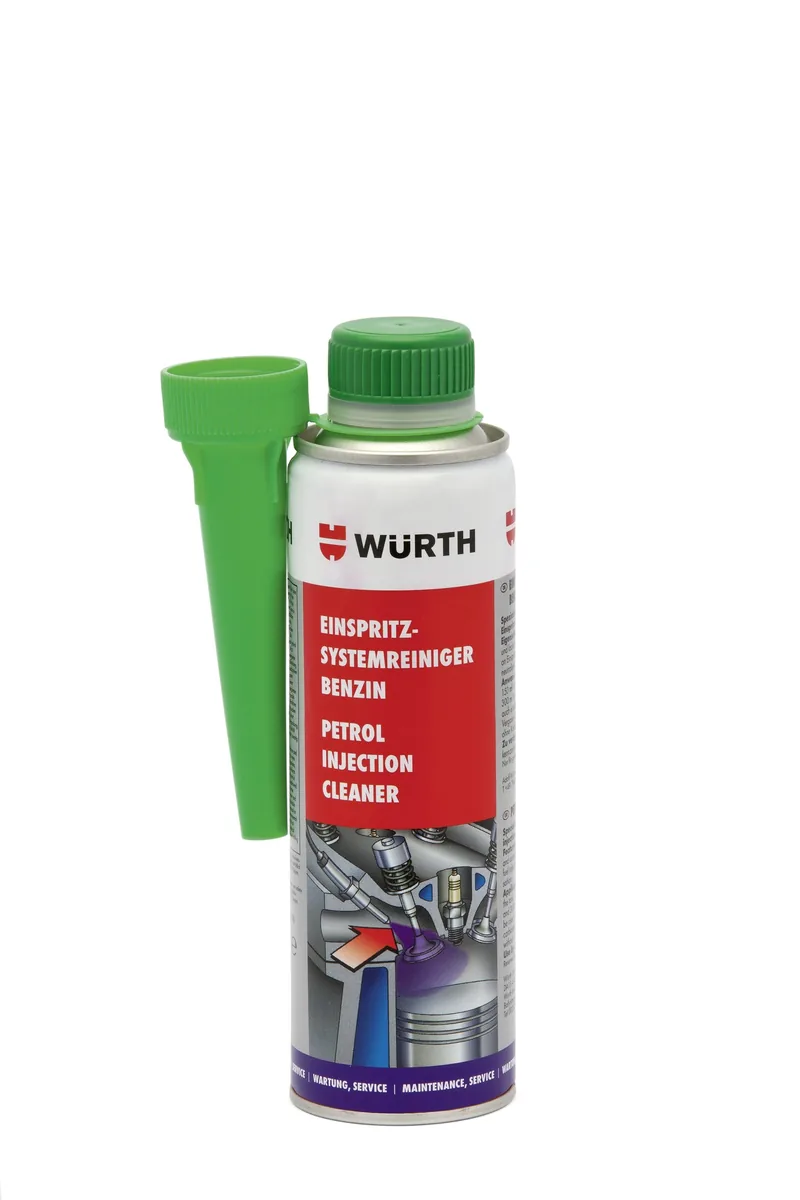 תוסף דלק WURTH לניקוי מערכת הזרקה 300 מ"ל