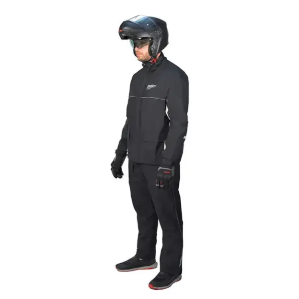 חליפת גשם מרופדת BLADE RS02 שחור אפור – תמונה 2