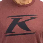 חולצת טי קליים KLIM Drift בורדו – תמונה 2