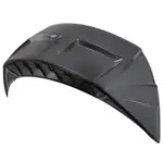 ספוילר אחורי שחור לקסדת אל אס 2 LS2 Rapid