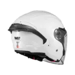 קסדה פתוחה 3/4 MT Cosmo SV לבן מבריק – תמונה 4