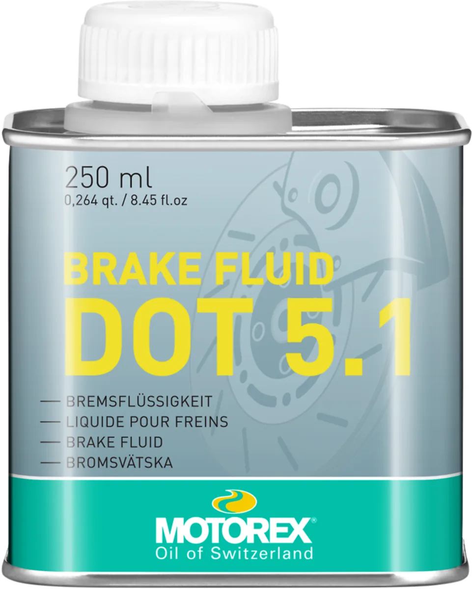 פחית נוזל בלמים מוטורקס MOTOREX DOT 5.1 250 מ"ל פחית נוזל בלמים מוטורקס MOTOREX DOT 5.1 250 מ"ל