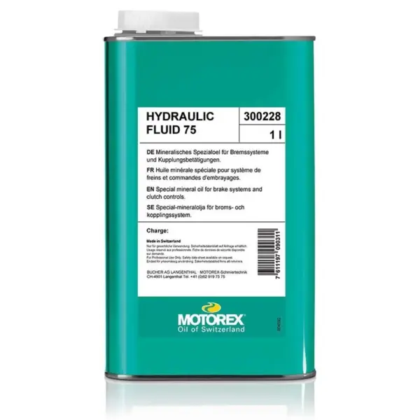 בקבוק מוטורקס MOTOREX Hydraulic Fluid 75 שמן מינרלי 1 ליטר