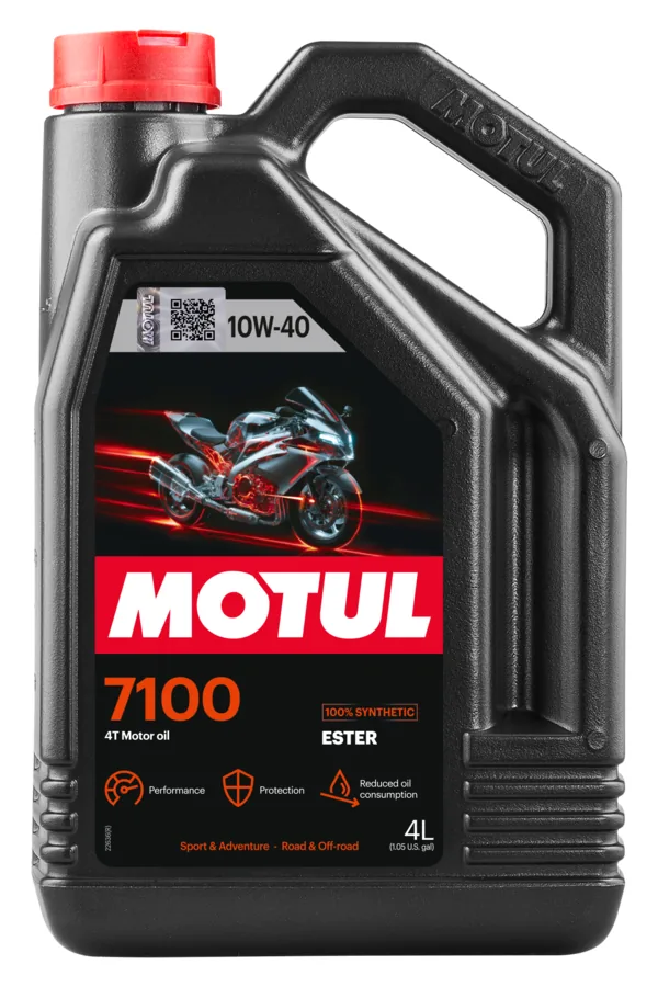 מיכל שמן מנוע מוטול MOTUL 7100 10W-40 4 ליטר