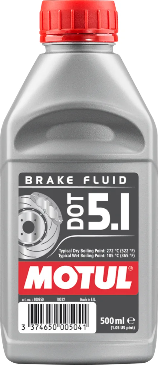 בקבוק נוזל בלמים מוטול MOTUL DOT 5.1 500 מ"ל