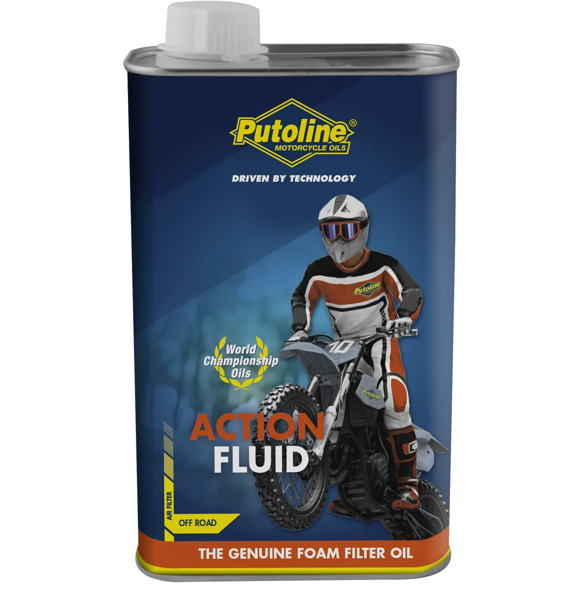 פחית Putoline Action Fluid שמן לפילטר אוויר 1 ליטר שמן PUTOLINE Action Fluid 1 ליטר – לפילטר אוויר ספוג