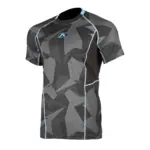 חולצת רכיבה מקררת קצרה קליים KLIM Aggressor Cool -1.0 הסוואה כחול-אפור