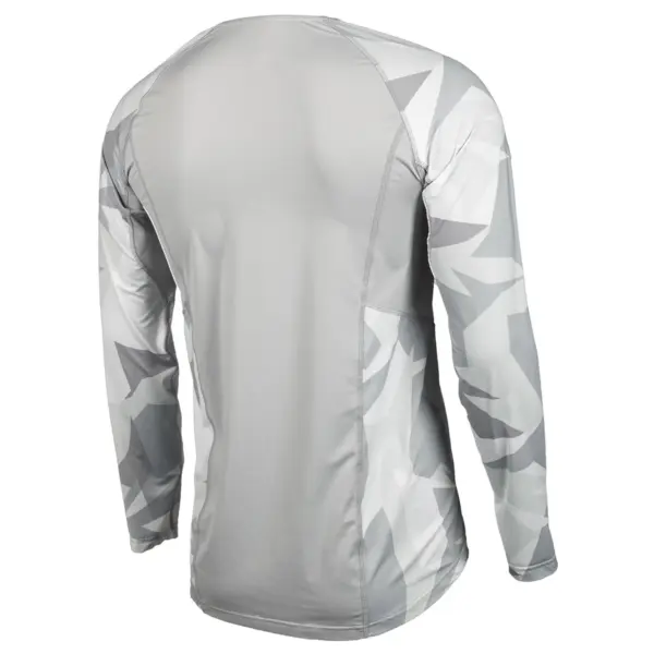 חולצת רכיבה מקררת ארוכה קליים KLIM Aggressor Cool -1.0 הסוואה אפור בהיר – תמונה 2