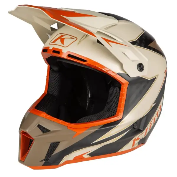 קסדת שטח קליים KLIM F3 Carbon בגוון חום