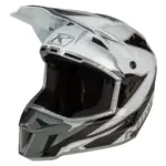 קסדת שטח קליים KLIM F3 Carbon בגוון לבן שחור
