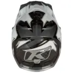 קסדת שטח קליים KLIM F3 Carbon לבן שחור – תמונה 6