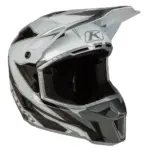 קסדת שטח קליים KLIM F3 Carbon לבן שחור – תמונה 7