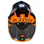 קסדת שטח קליים KLIM F3 Carbon Pro כתום וכחול פטרול – תמונה 6