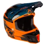 קסדת שטח קליים KLIM F3 Carbon Pro כתום וכחול פטרול – תמונה 7