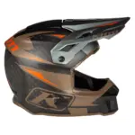קסדת שטח קליים KLIM F3 Carbon Pro חום ואפור – תמונה 4