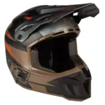 קסדת שטח קליים KLIM F3 Carbon Pro חום ואפור – תמונה 7