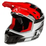 קסדת שטח קליים KLIM F3 Carbon Pro בגוון אדום שחור לבן