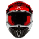 קסדת שטח קליים KLIM F3 Carbon Pro אדום שחור לבן – תמונה 5