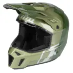 קסדת שטח קליים KLIM F3 Carbon Pro בגוון ירוק כהה וירוק בהיר