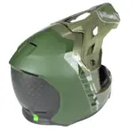 קסדת שטח קליים KLIM F3 Carbon Pro ירוק כהה וירוק בהיר – תמונה 2