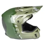 קסדת שטח קליים KLIM F3 Carbon Pro ירוק כהה וירוק בהיר – תמונה 4