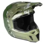 קסדת שטח קליים KLIM F3 Carbon Pro ירוק כהה וירוק בהיר – תמונה 7