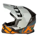 קסדת שטח קליים KLIM F5 Koroyd אפור כתום – תמונה 2