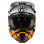קסדת שטח קליים KLIM F5 Koroyd אפור כתום – תמונה 4