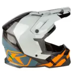 קסדת שטח קליים KLIM F5 Koroyd אפור כתום – תמונה 5