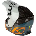 קסדת שטח קליים KLIM F5 Koroyd אפור כתום – תמונה 8