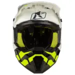 קסדת שטח קליים KLIM F5 Koroyd לבן צהוב כחול – תמונה 5