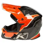 קסדת שטח קליים KLIM F5 Koroyd שחור כתום – תמונה 3
