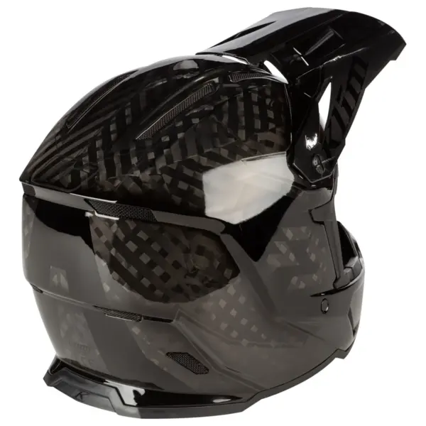 קסדת שטח קליים KLIM F5 שחור אפור – תמונה 2